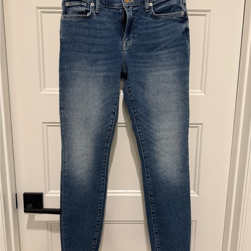 7 For All Mankind Roxanne Ankle Jeans Versatile Style